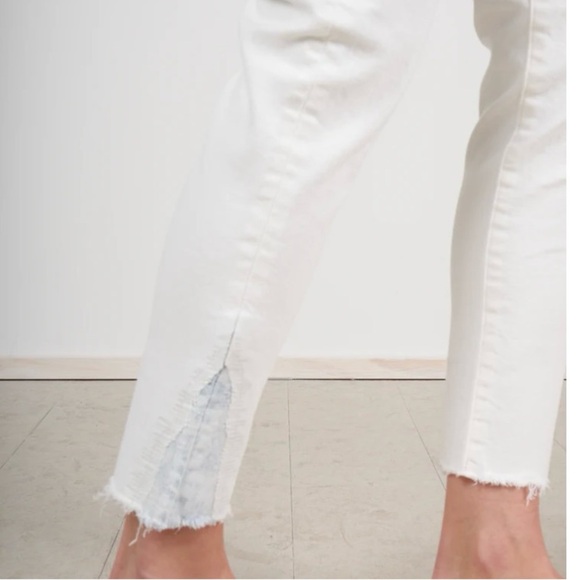 NWT MOUSSY VINTAGE burnside skinny jeans - white 010 - Picture 2 of 16